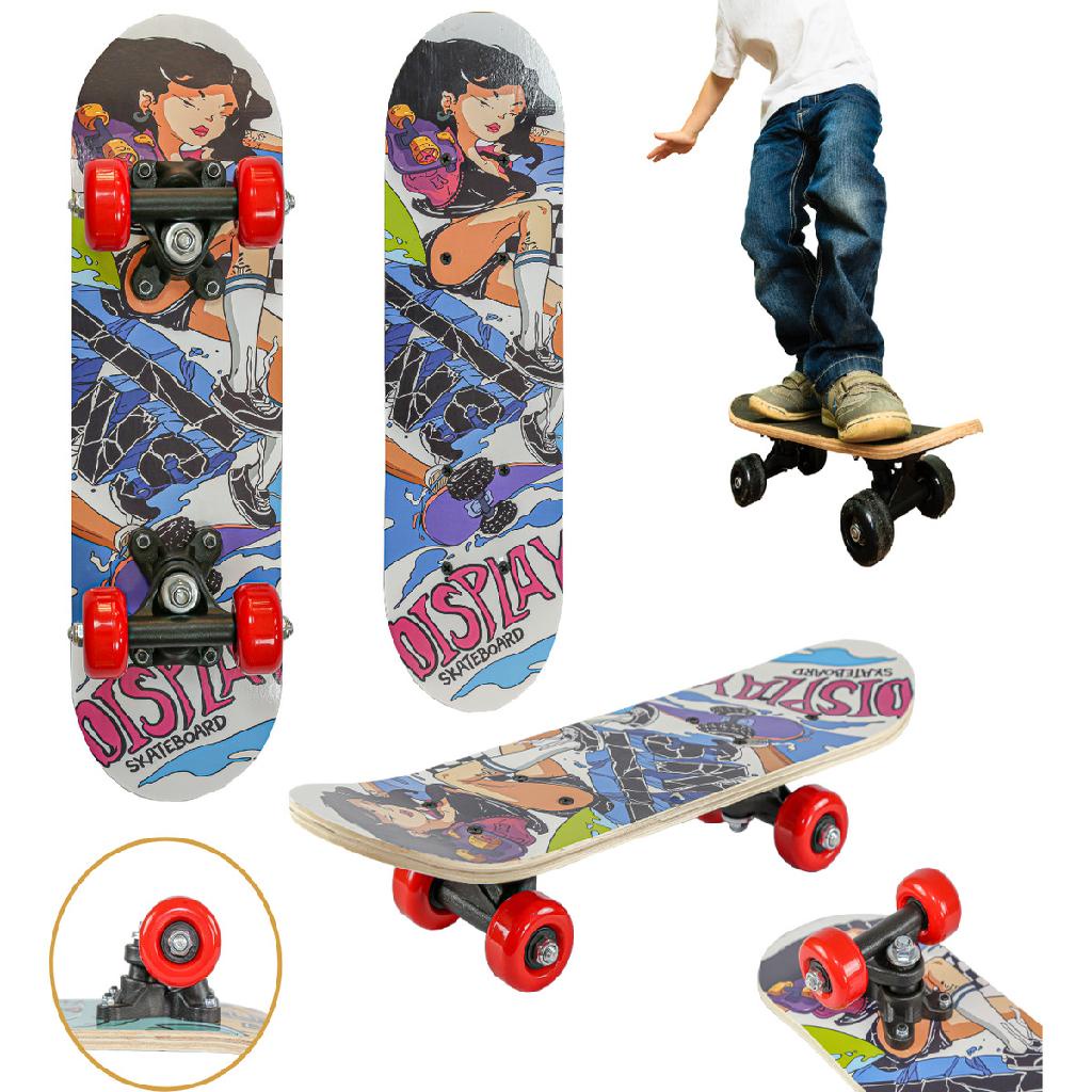 4 Skates Dedo Brinquedo Infantil Divertido Truck Metal E