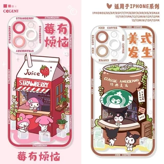 Capa Capinha Case Samsung Galaxy A35 A55 A05 A05S A15 A25 M31 M23 M34 A32 A10 A72 A04S A24 A14 A33 A73 A34 A54 A70 A22 Note 8 9 10 Plus 20 S9 S10 S23 S24 S20 FE S21 S22 Ultra 5G Estojo De Telefone Macio À Prova De Choque kuromi De Melodia Transparente