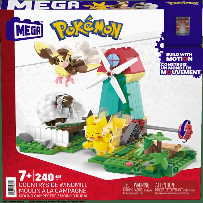 Pokémon Equipe de Kanto Blocos de Montar Mega Construx HFG05