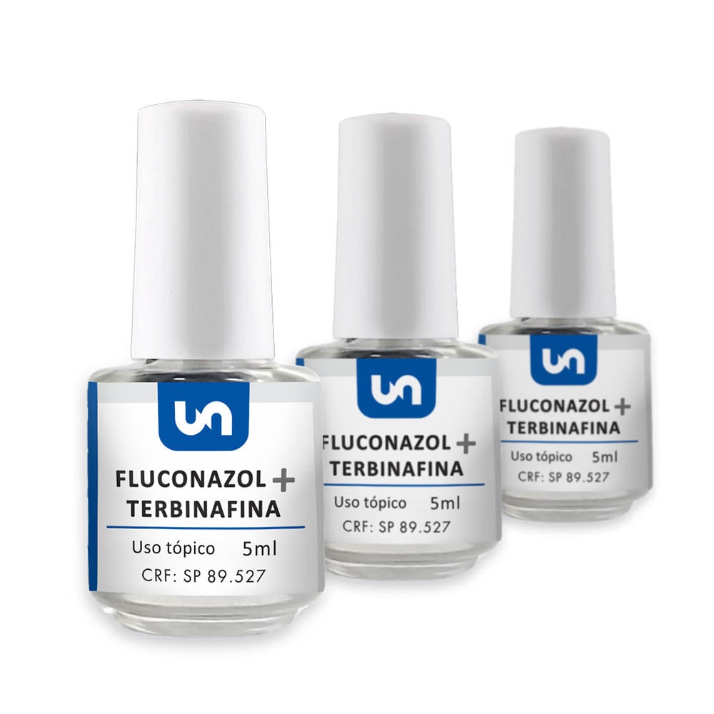Kit 3 Fluconazol + Terbinafina esmalte 5 ML Shopee Brasil