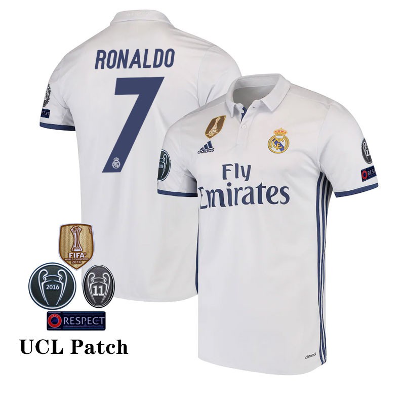 2023 Novo Real Madrid Home CF Jersey Cristiano Ronaldo Camisa Homem ...
