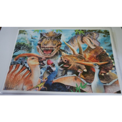 Papel Arroz A4 - Dinossauros desenho - tamanho 20x30 cm - Pic Art  Personalizados