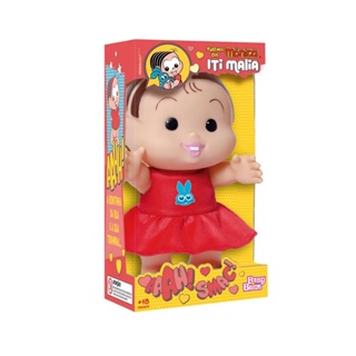 Boneca Turma da Mônica Iti Malia Mônica 23 cm - Novabrink