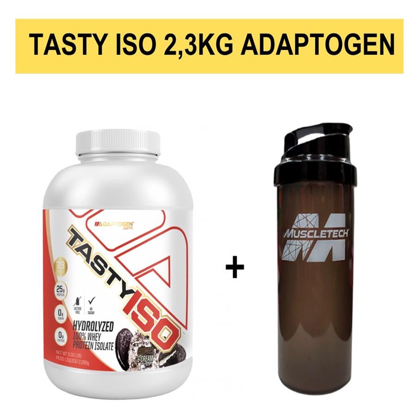 Tasty Iso 2,3kg – Whey Hidrolisado E Isolado – Adaptogen