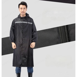 Capa De Chuva Para Adultos À Prova De Vento E De Água De Comprimento Longo