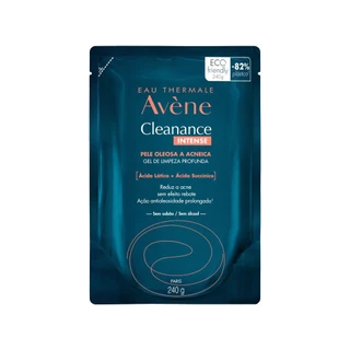 Avène Cleanance Intense Gel Facial de Limpeza Profunda Refil 240g em Oferta na Shopee
