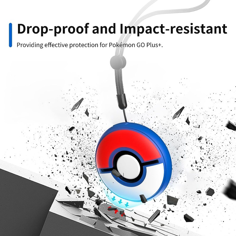 Para Pokemon GO Plus + 2023 Estojo De Silicone Premium Clássico