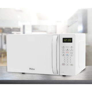 Micro-ondas Philco Pmo23bb 20l Branco 1100w Tira Odor 220V