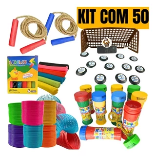 Kit 50 Prenda Festa Junina Brinquedos Doação Presente Crianças Personalizar Aniversário