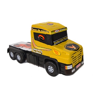 Caminhão Super Truck Scania Brinquedo Infantil Grande 23x53cm - Caminhão de Corrida