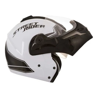 Capacete Escamoteável Mixs Captiva Street Rider Com Óculos