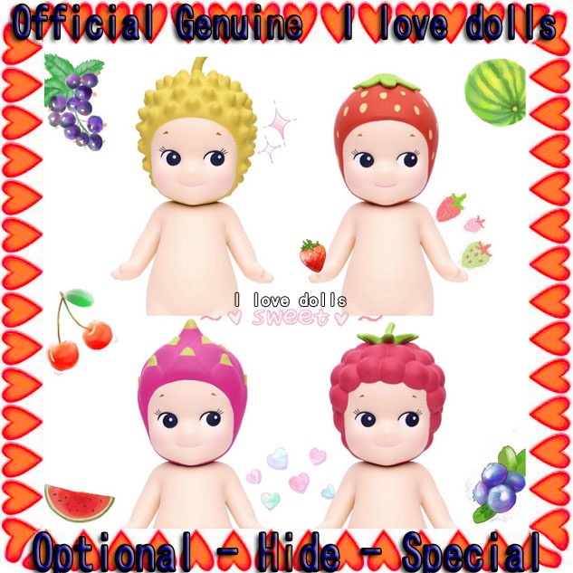 Sonny Angel Série Fruta & Vegetal [Genuíno] Boneca Bonecas Figuras