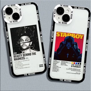 A Semana Minimalista De Cartaz Estojo De Telefone Transparente Para Xiaomi Mi 12T Pro 12 Lite 11T 11 10T 13 Capa Macia À Prova De Choque