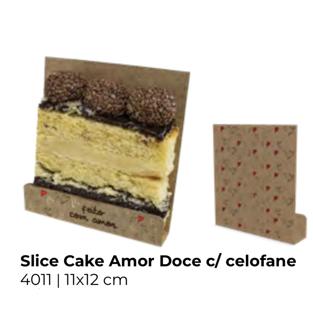 Ideia Embalagens  Slice Cake – o que é, como fazer e como vender