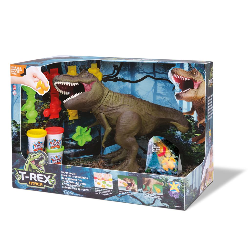 Dinossauro T Rex Gigante Jurassic World Mimo 0750