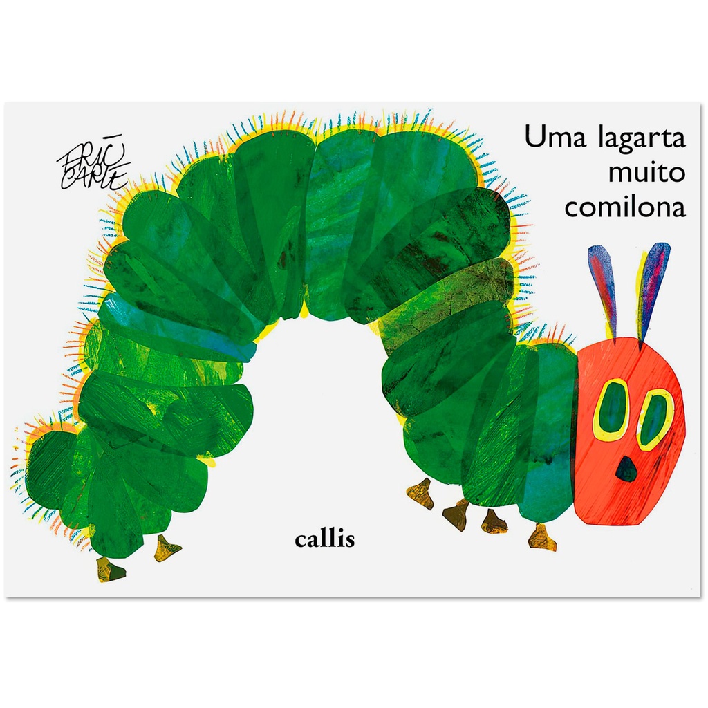 Uma Lagarta Muito Comilona - Eric Carle | CAPA DURA | Shopee Brasil