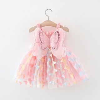 Vestido De Bebê Moda De Verão Para Crianças Meninas