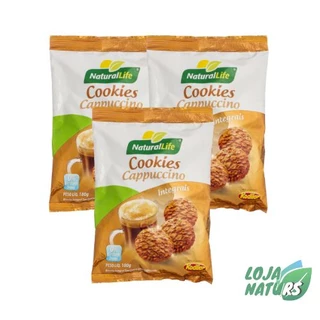 KIT 3 Unidades Cookies Integral 180g - Natural Life