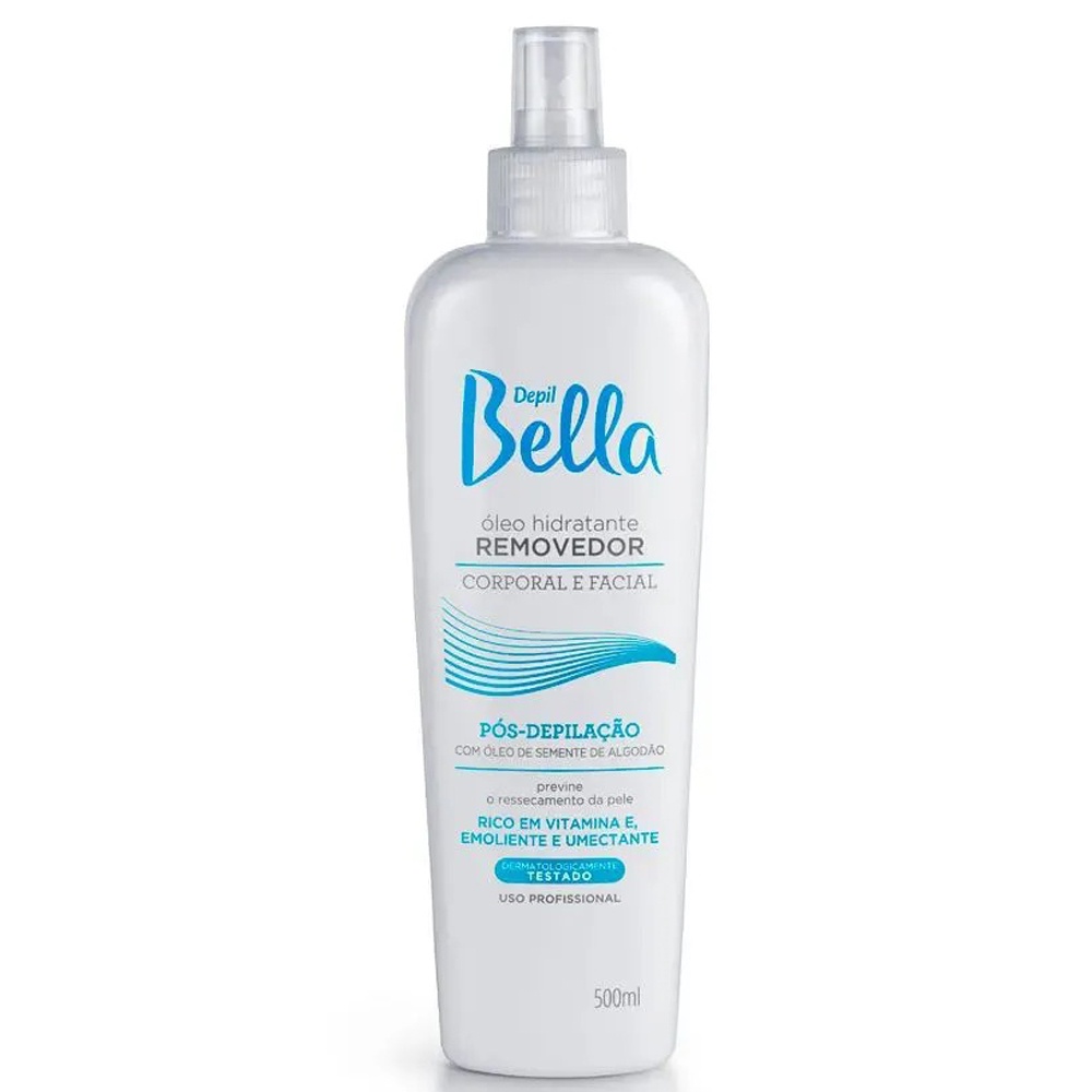 Imagem do produto Óleo Removedor Algodão Depil Bella 500ml