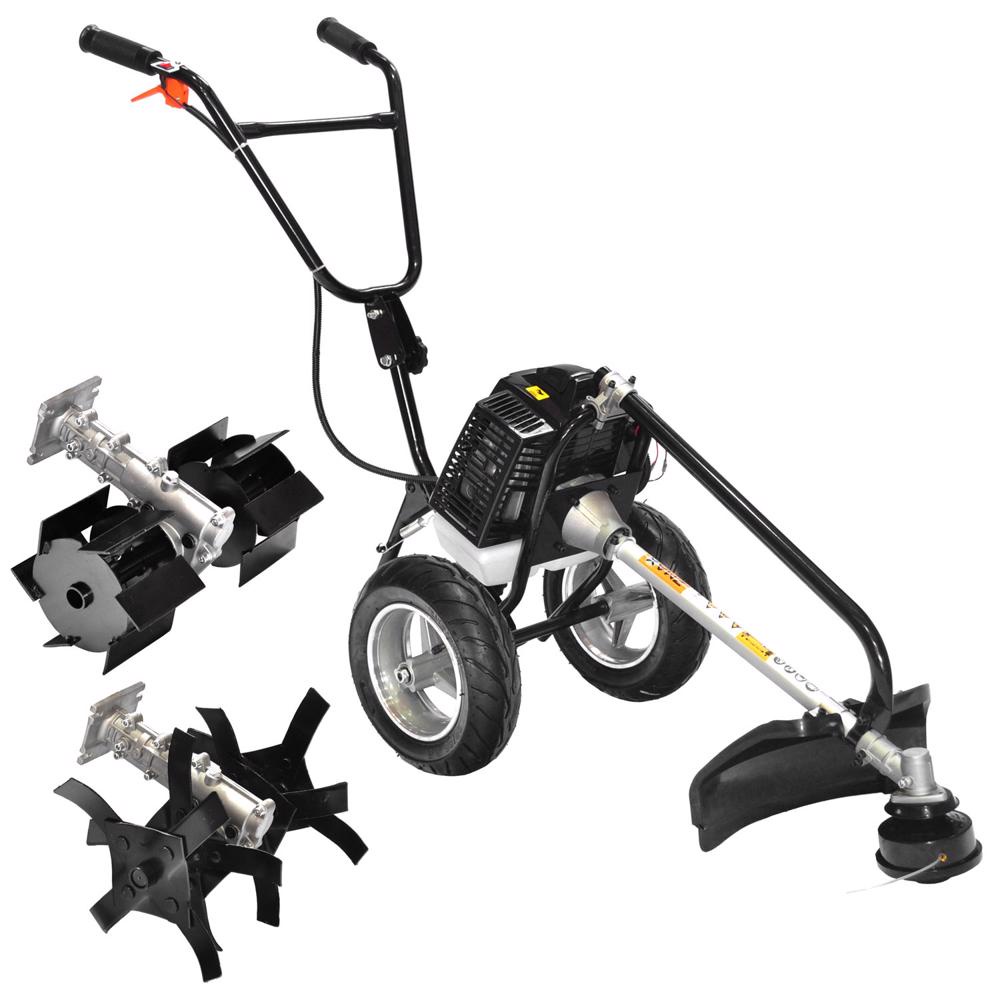 Motocultivador Moto-Roçadeira Multifunção à Gasolina Motor 2T ZT-630 ZMAX