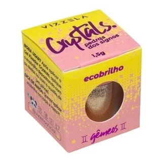 Ecobrilho Crystals Gêmeos Vizzela Vegano