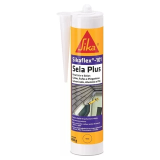 Selante Sikaflex 101 Sela Plus Cinza Cartucho 400g - Sika