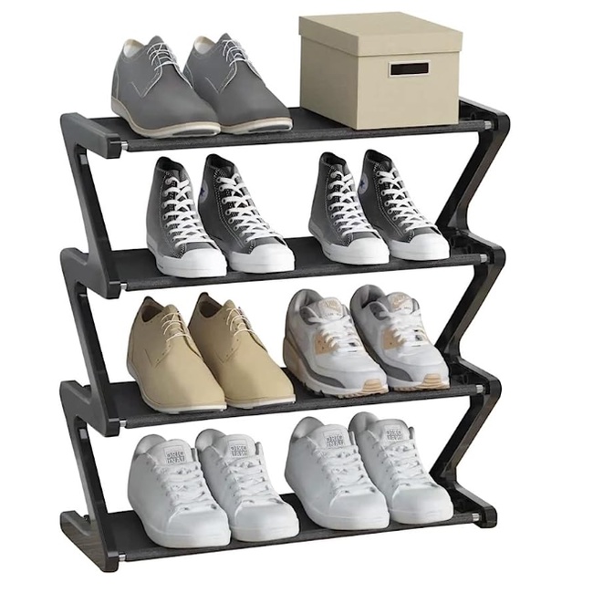 Sapateira Z Desmontavel 8 Pares De Sapato 4 Niveis Plasticos