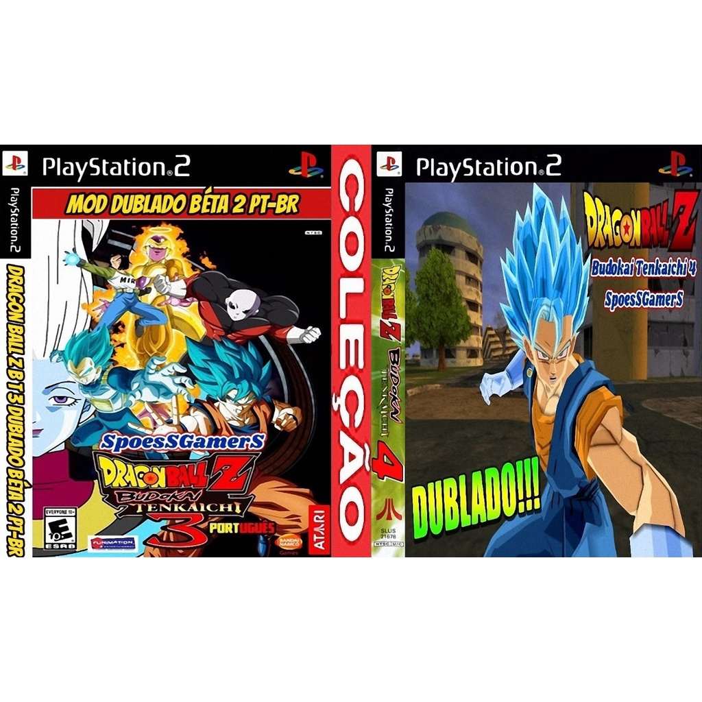Dragon Ball Z Budokai Tenkaichi 3 Versão Brasileira DUBLADO - SAGA BILLS PTBR  PS2 