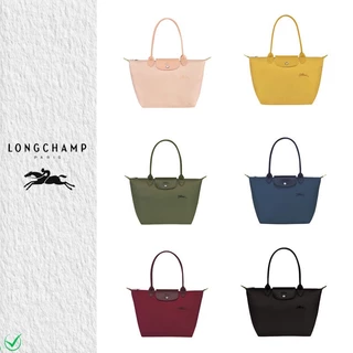 Longchamp original Saco , De Coleção neo Verde , Tamanho L * M , Cabo Longo , Bolsa De Compras Dobrável