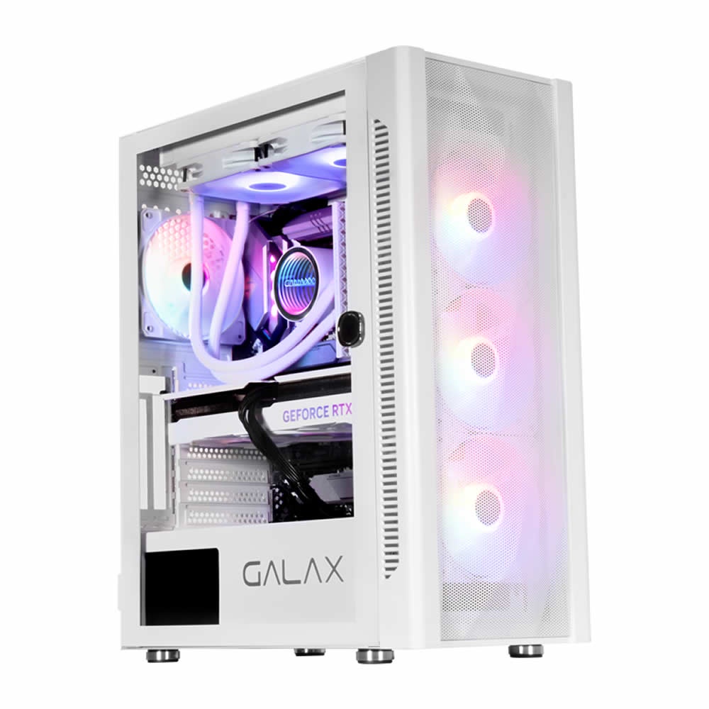 Gabinete ATX - Gamemax INFINIT RGB M908 - Branco - waz