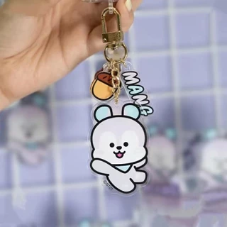 Kpop Idol Jhope Design Inside Mang Chaveiro Acrílico De Cartoon Bonito