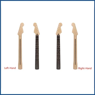[wasleyy] 22 Fret Canadian Maple Matte Electric Guitar Neck Compatível Com O Tubo De Madeira ST Rosewood Mão Esquerda/Direita