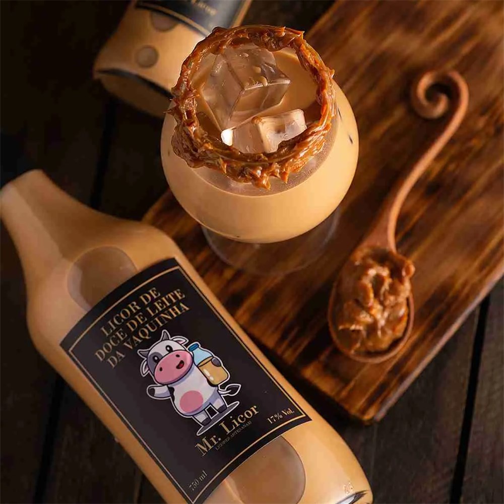 Licor de Doce de Leite da Vaquinha Mr. Licor 750ml | Shopee Brasil