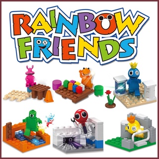 8pcs Roblox Rainbow Friends Building Block Toy Figure Model Kid