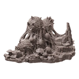 Miniaturas Infestação Tenebrosa Ovos De Aranha D&d Rpg Cinza