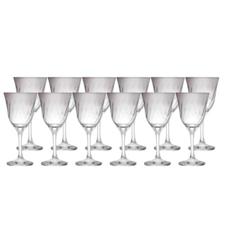 Conjunto de Taças Nadir 250ml Lírio Vinho 12 Peças