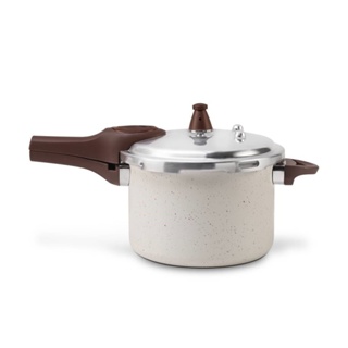 Panela de Pressão Brinox Ceramic Life, 4,2 Litros, Vanilla