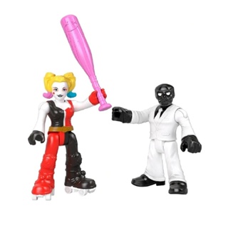 Imaginext DC Super Friends Harly Quinn e Black Mask - Mattel
