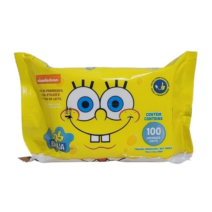 TOALHA UMEDECIDA BOB ESPONJA C/100 TIRAS Shopee Brasil TOALHA UMEDECIDA BOB ESPONJA C/100 TIRAS Shopee Brasil
