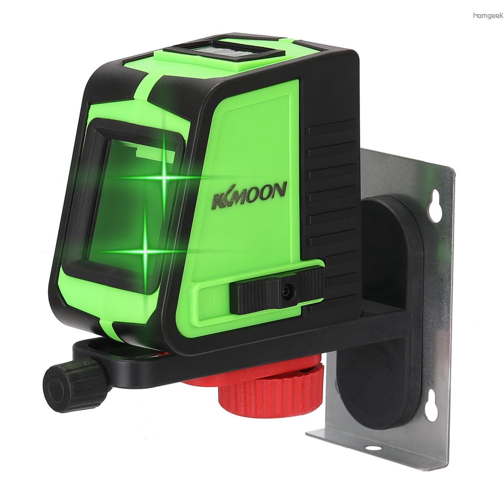 KKmoon Ferramenta Multifuncional De Nivelamento A Laser De 2 Linhas De Nível De Janela Grande Com Função De Alarme Sonoro TOOL