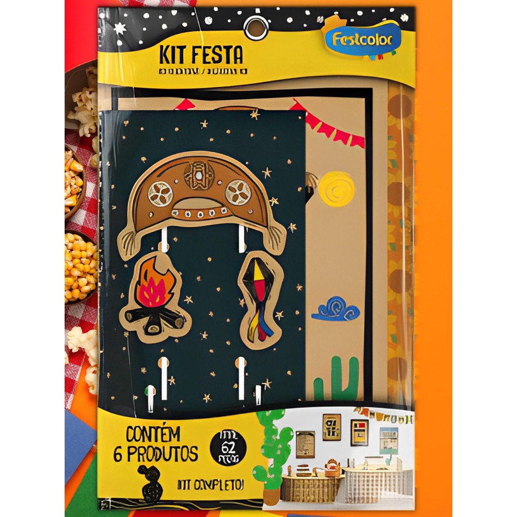 KIT FESTA FESTA JUNINA SERTAO | Shopee Brasil