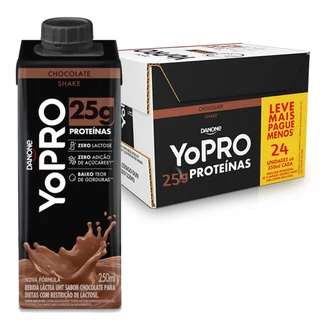 YOPRO Chocolate 25g de Proteínas 250ml (24 unidades)