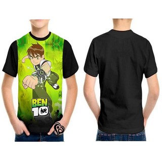 Camiseta Ben 10 Para Hombre - Diseño Battle Ready, Manga Corta, Algodón, Impresa En EE.UU.