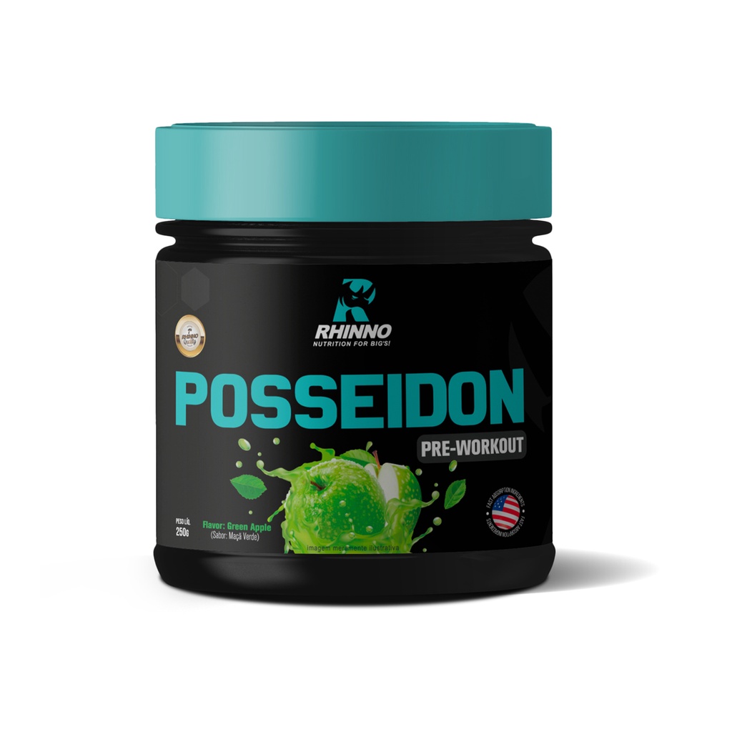 Pré Treino Posseidon 250g Rhinno