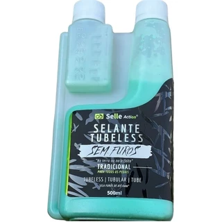 Líquido Selante Tubeless Selle Action 500ml Tradicional verde