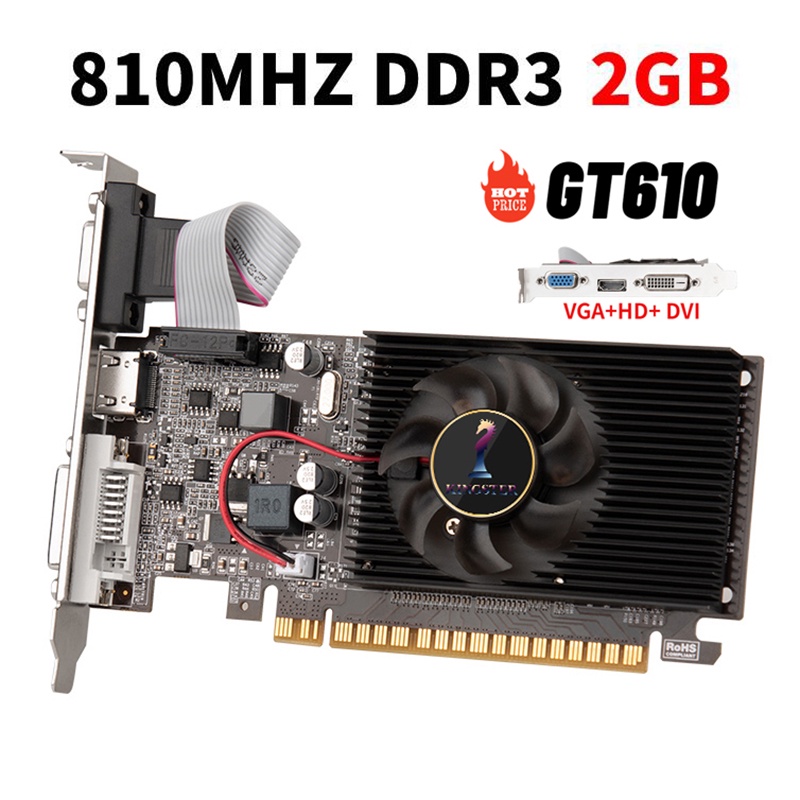 ZOTAC GeForce GT 740 - Graphics card - GF GT 740 - 1 GB GDDR5 - PCIe 3.0  x16 - DVI, D-Sub, HDMI 