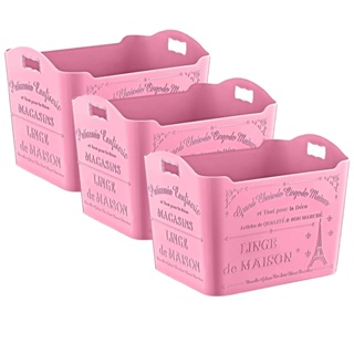 Kit 3 Organizadores Paris 1,5 Litro Plasvale - Ref. 1721
