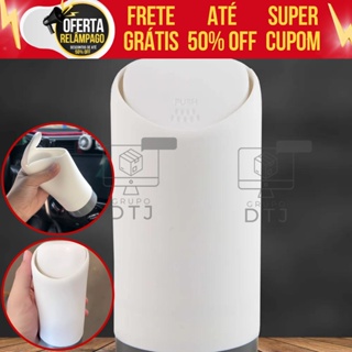 Lixeira Automotiva Lixo Para Carro Lixocar Tnt Unidade Sem Personalizar Veicular Porta Moedas Copos Anti Fumaça Portátil Universal Em Veiculo lixinho Encaixe Redondo De Silicone Copo Poeira Caso Recipiente Caixa Armazenamento Organizador Auto Acessórios