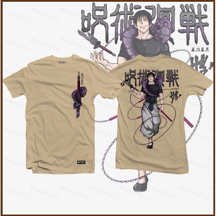 COOL Jujutsu Kaisen Anime Camiseta Manga Curta Top Unisex Cosplay Toji Tee Gráfica Moda Casual Plus Tamanho Novo