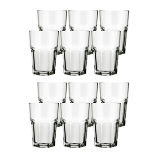 Conjunto de Copos Nadir 410ml Bristol Long Drink Referência:2711 Embalagem com 12 Peças
